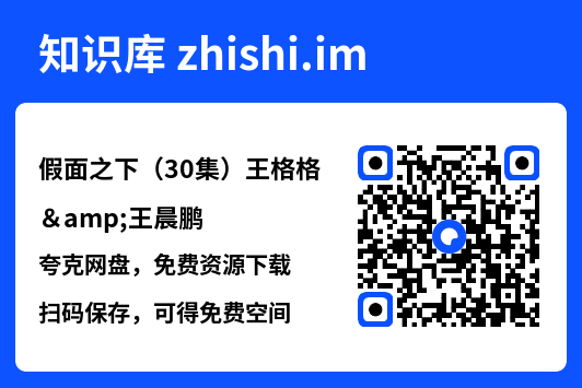 假面之下（30集）王格格&王晨鹏"网盘下载"