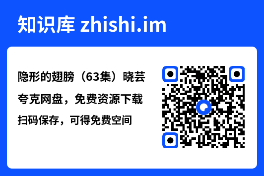隐形的翅膀(63集)晓芸"网盘下载"
