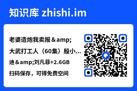 老婆造炮我卖报&大武打工人(60集)殷小迪&刘凡菲