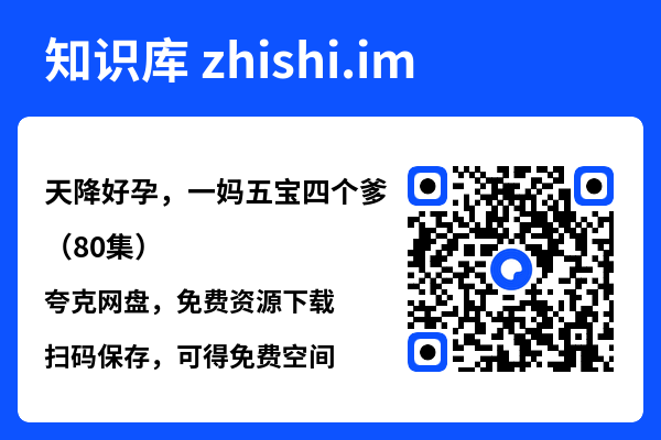 天降好孕,一妈五宝四个爹(80集)"网盘下载"