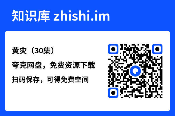 黄灾（30集）"网盘下载"