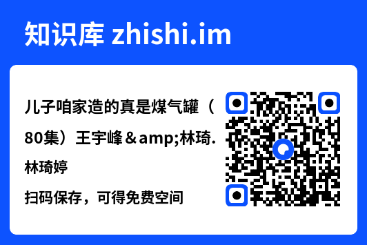 儿子咱家造的真是煤气罐(80集)王宇峰&林琦婷"网盘下载"